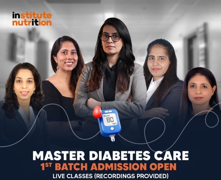 Master Diabetes Care - clinical nutrition course by Institute Nutrition