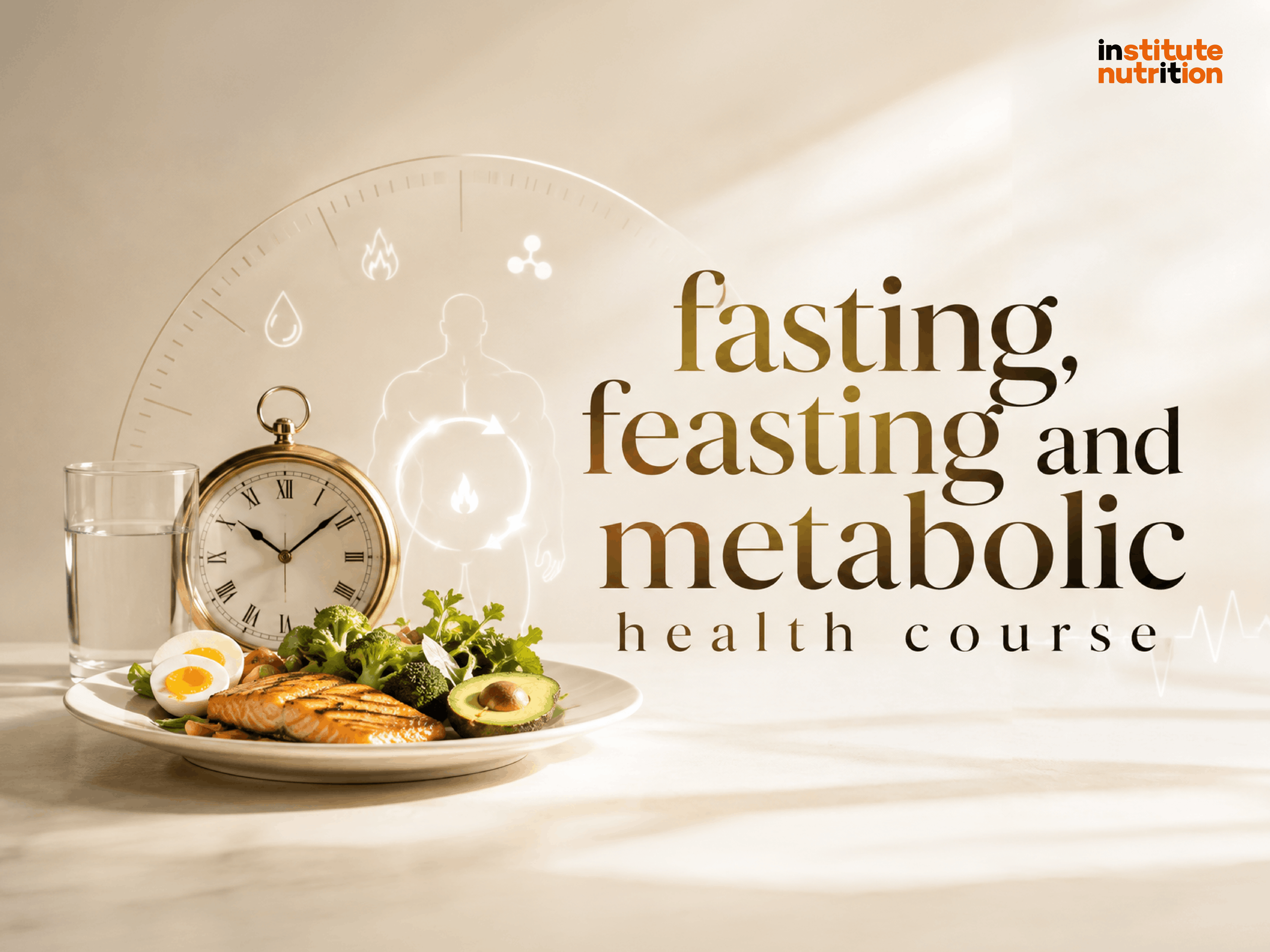 Fasting, Feasting & Metabolic Health - clinical nutrition course by Institute Nutrition