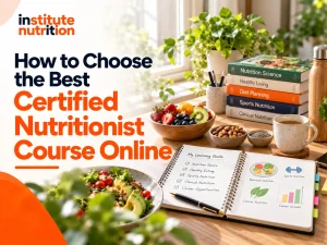 How to Choose the Best Certified Nutritionist Course Online