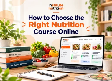 How to choose the right nutrition course online