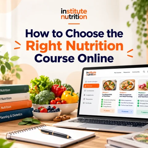 How to choose the right nutrition course online