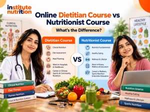 Online Dietitian Course vs Nutritionist Course: What's the Difference?